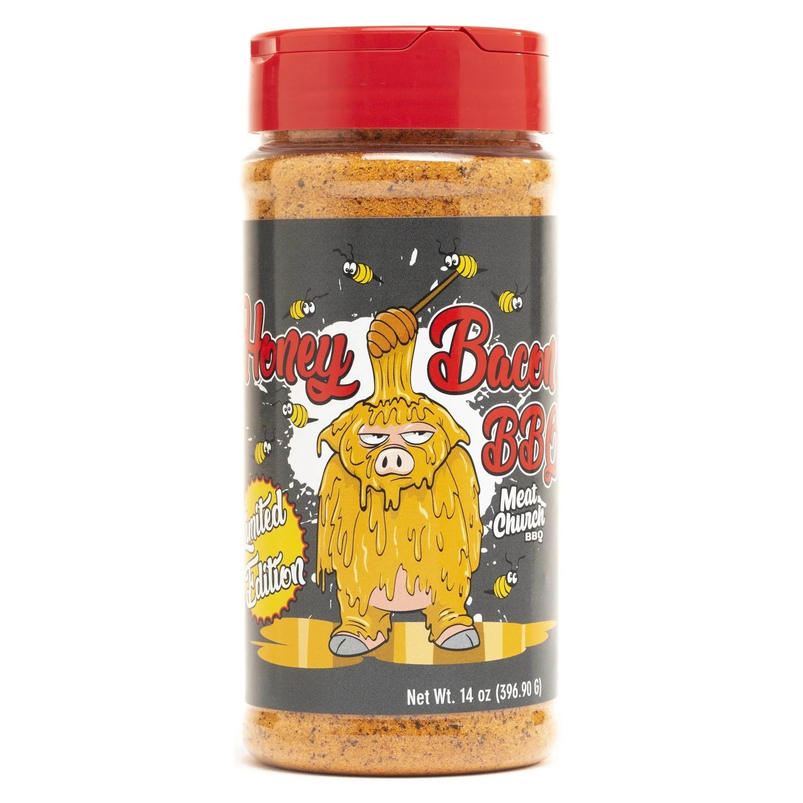 Meat Church Honey Bacon BBQ Rub 14oz Gluten Free Seasoning for Grilling