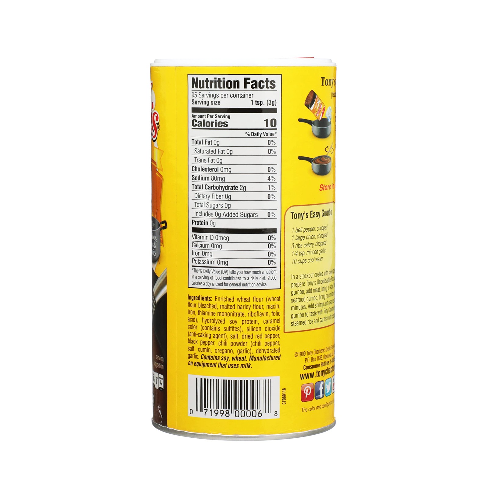 Tony Chachere Instant Gravy Mix, Creole, Roux, 3 Count 10 Ounce (Pack of 3)