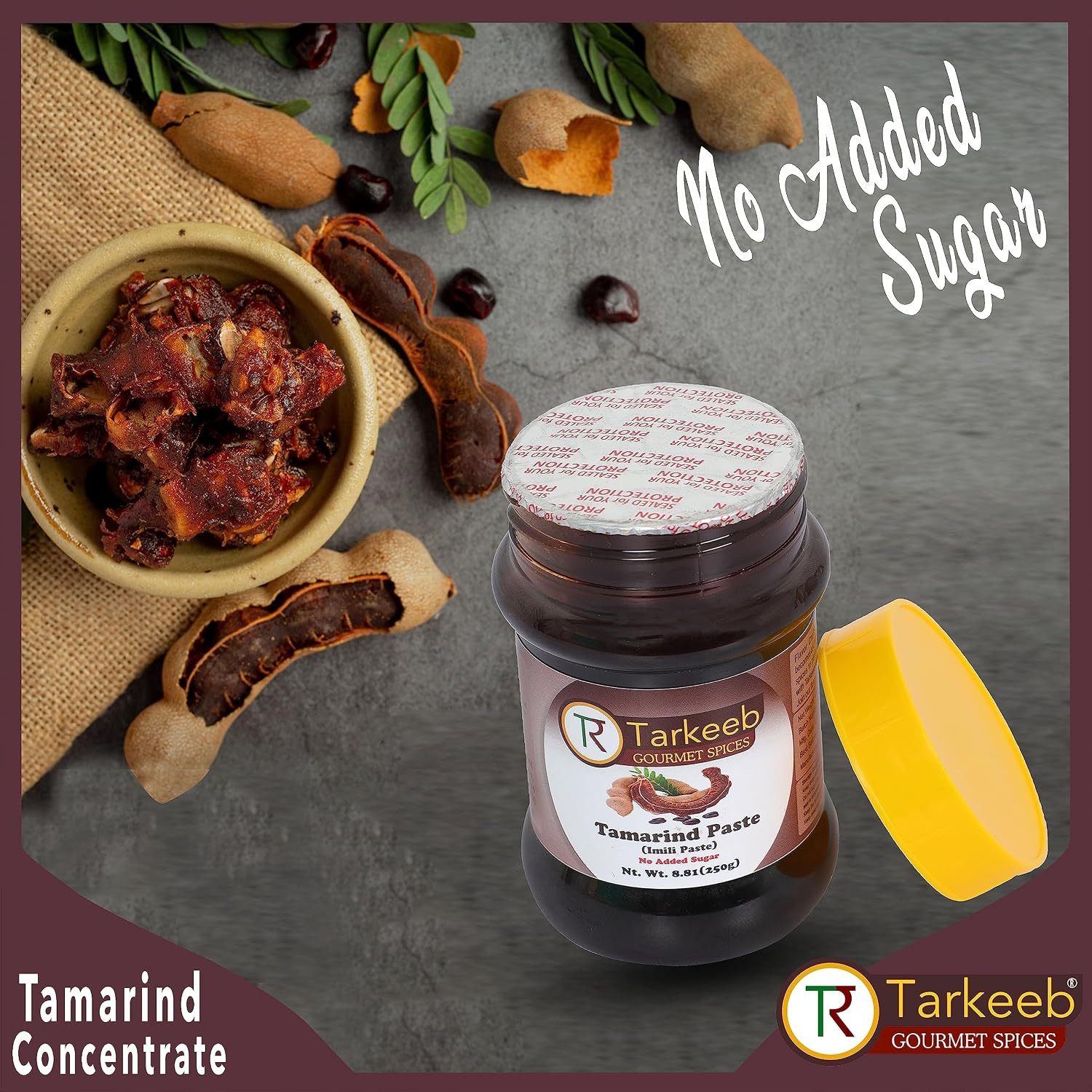 Tamarind Paste (Imli) –Tamarind Concentrate 8.81 Oz (250G) | No Added Sugar | Al