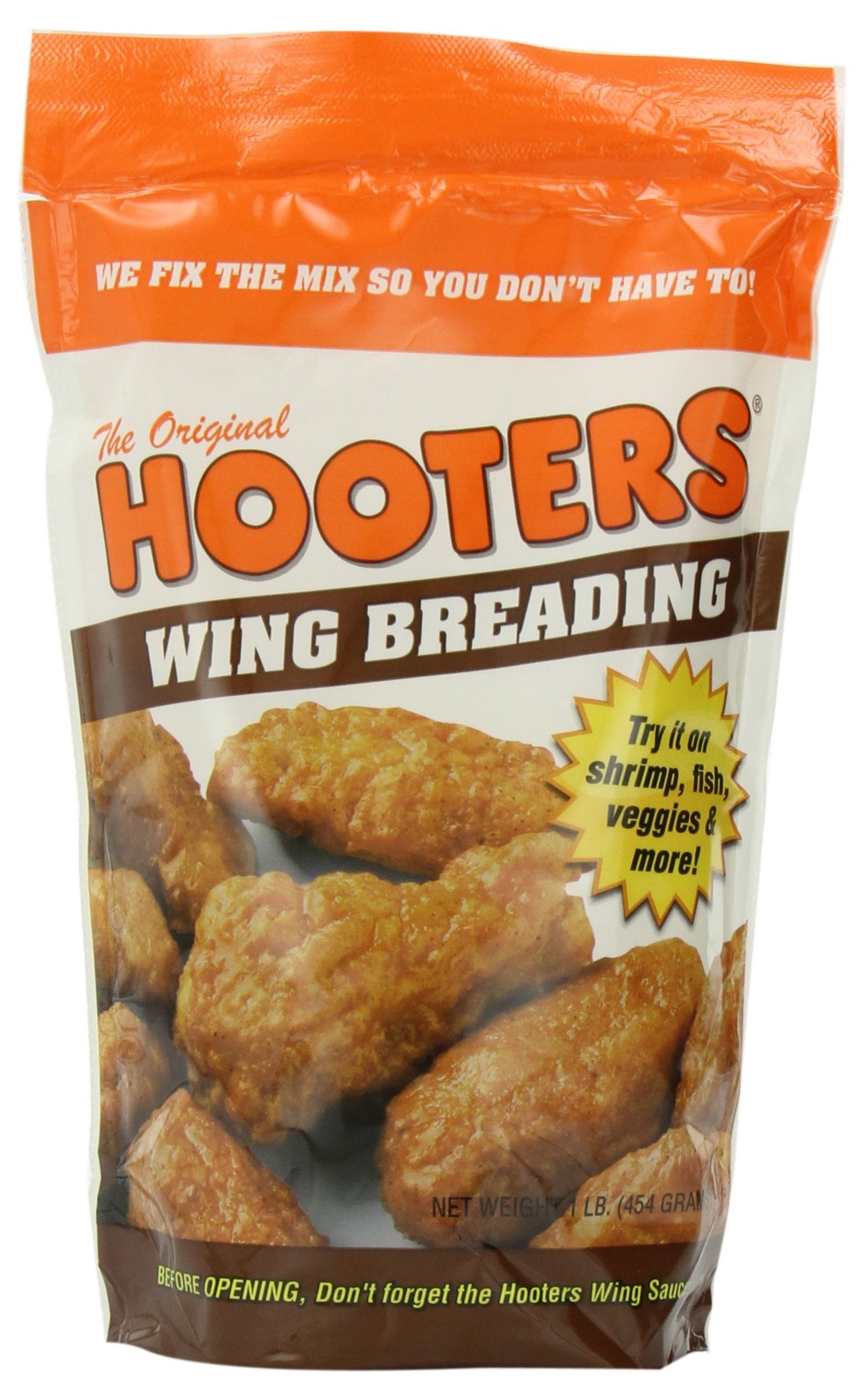 The Original Hooters Wing Breading Crunchy Coating Chicken Fry Mix, Restaura…