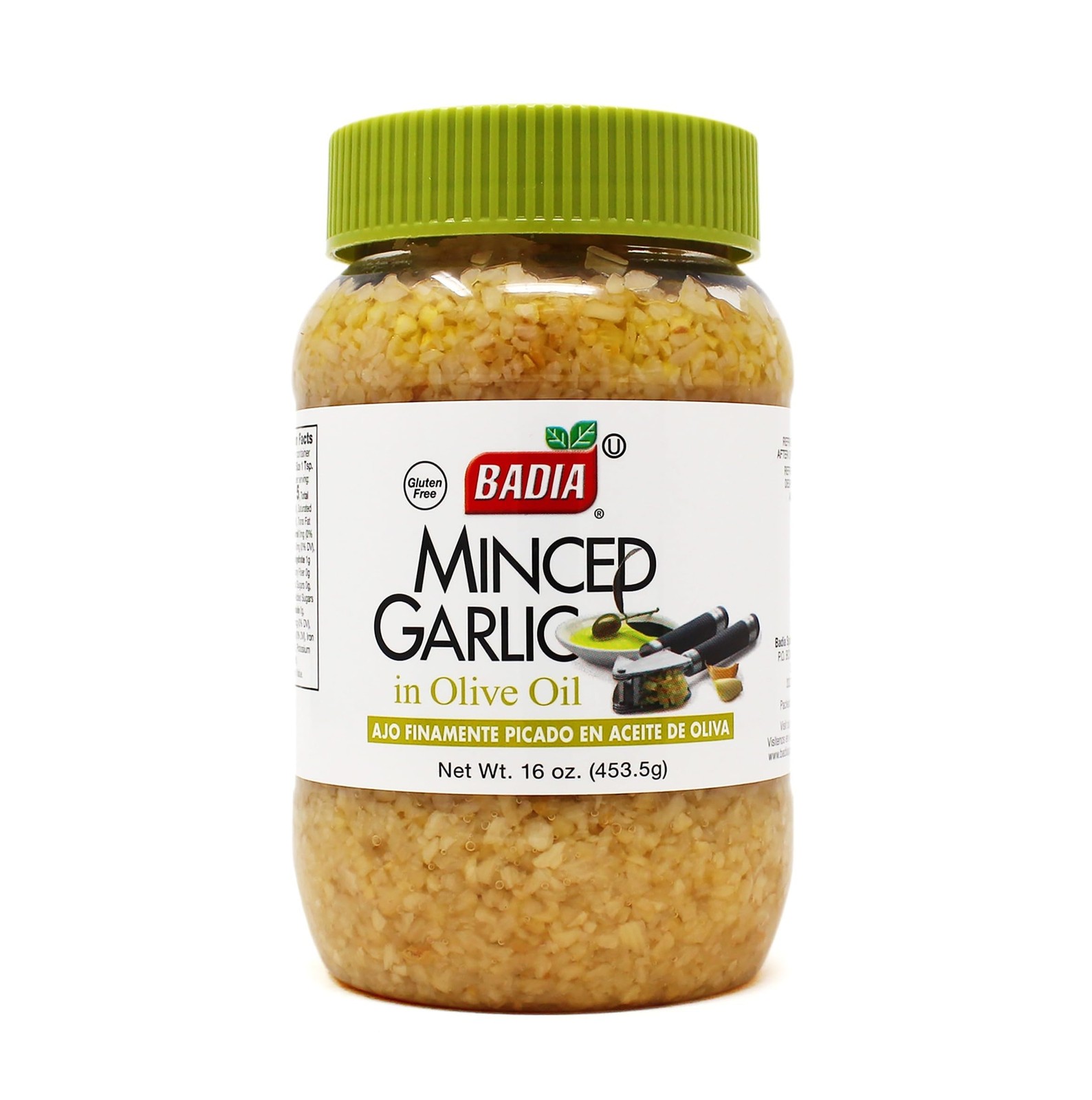 Minced Garlic Olive Oil 16 oz Fresh Prepped Cooking Flavor