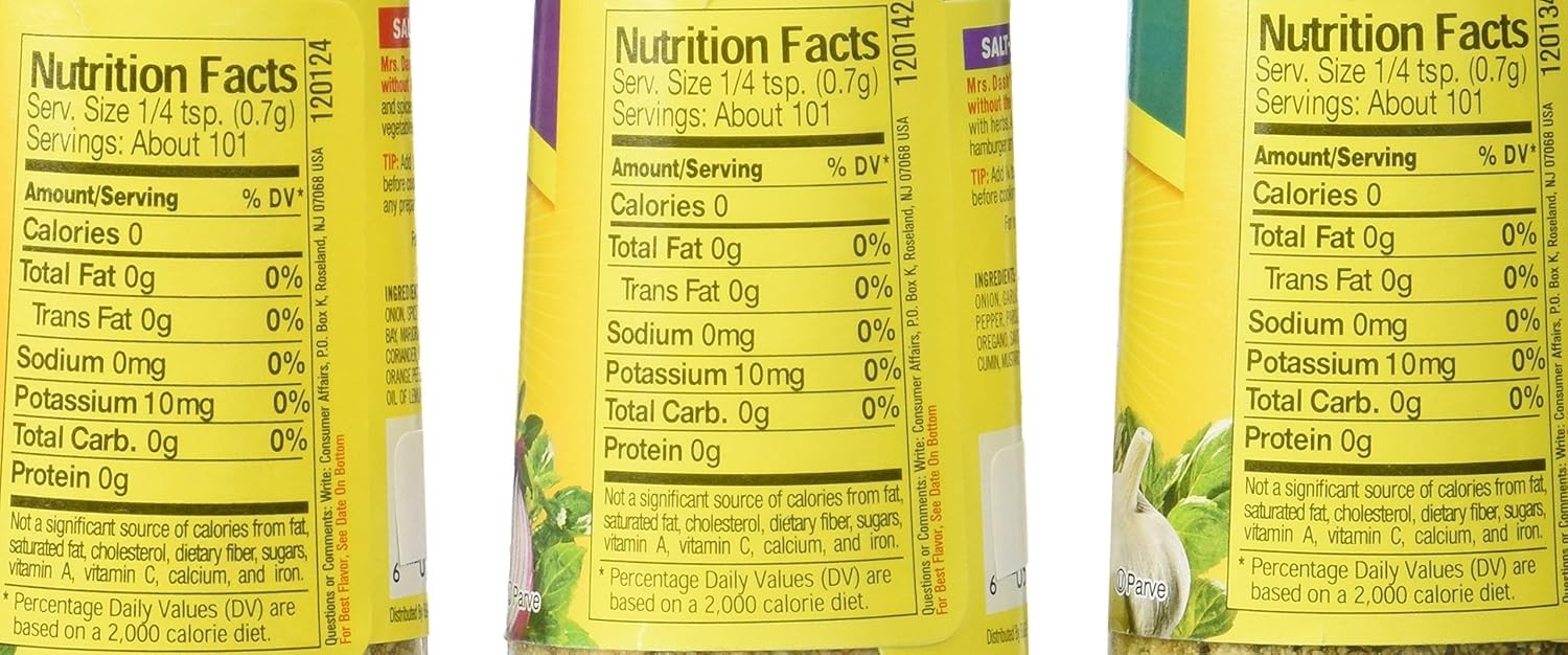 Mrs. Dash Combo All Natural Seasoning Blends 2.5 oz by Mrs. Dash