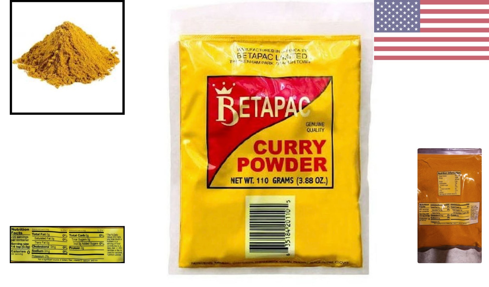 Versatile 3.88oz Jamaican Curry Powder – Authentic Spice for Everyday Cooking