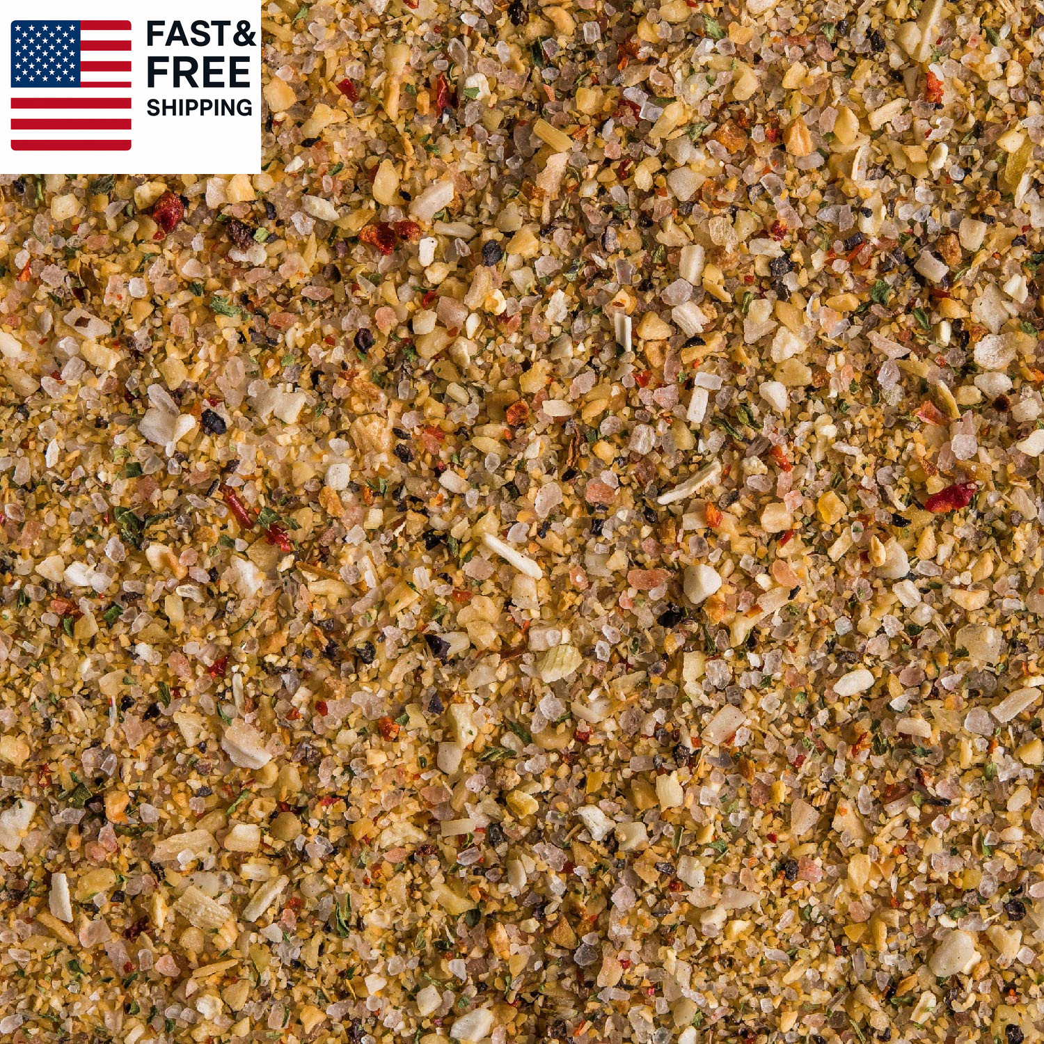 Himalayan Pink Salt with Black Pepper and Garlic All Purpose Seasoning, 18.5 Oz