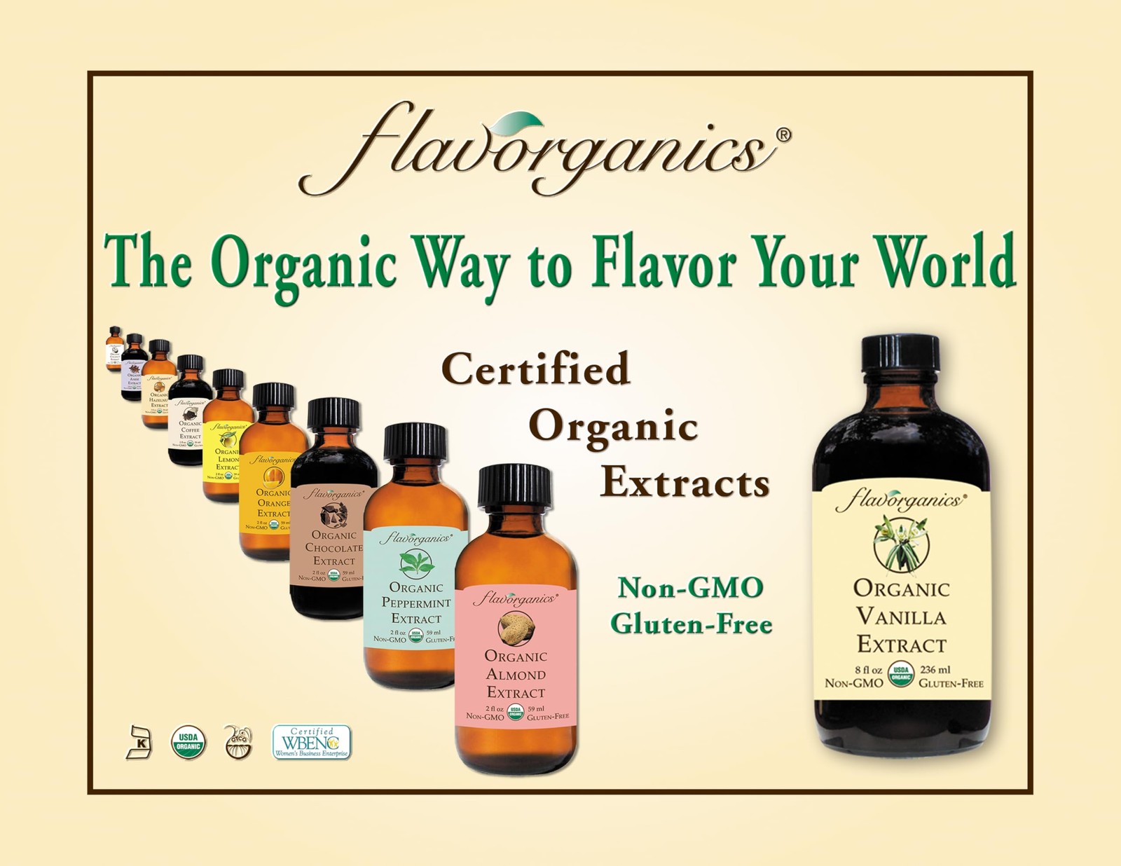Organic Extract, Hazelnut, 2 Ounce
