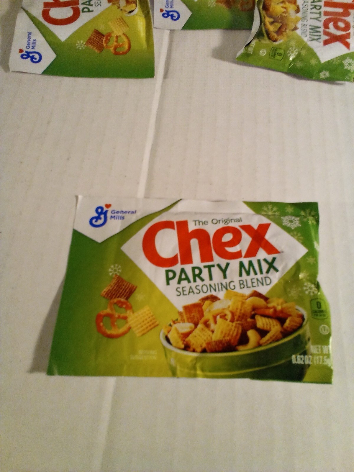 13 Chex Party Mix Seasoning Pack Original .62 Oz Exp 07/2026