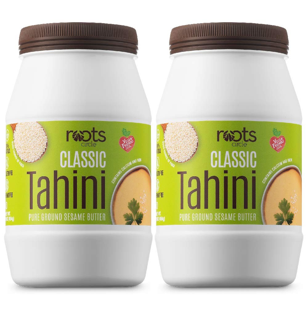 Roots Circle All-Natural Sesame Tahini Paste | 100% Pure Rich & Creamy Ground…