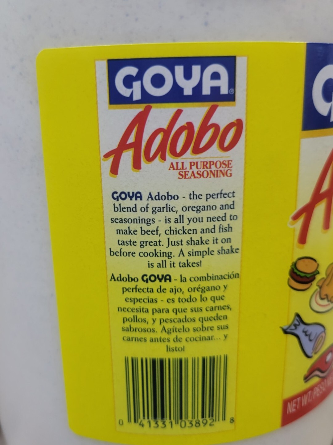 GOYA ADOBO CON PIMIENTA ALL PURPOSE GOYA SEASONING WITH PEPPER 7.5 LB. 2PACKS