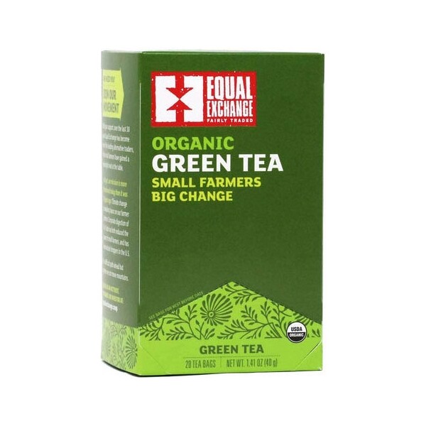 Equal Exchange Organic Green Tea – 20 tea bags
