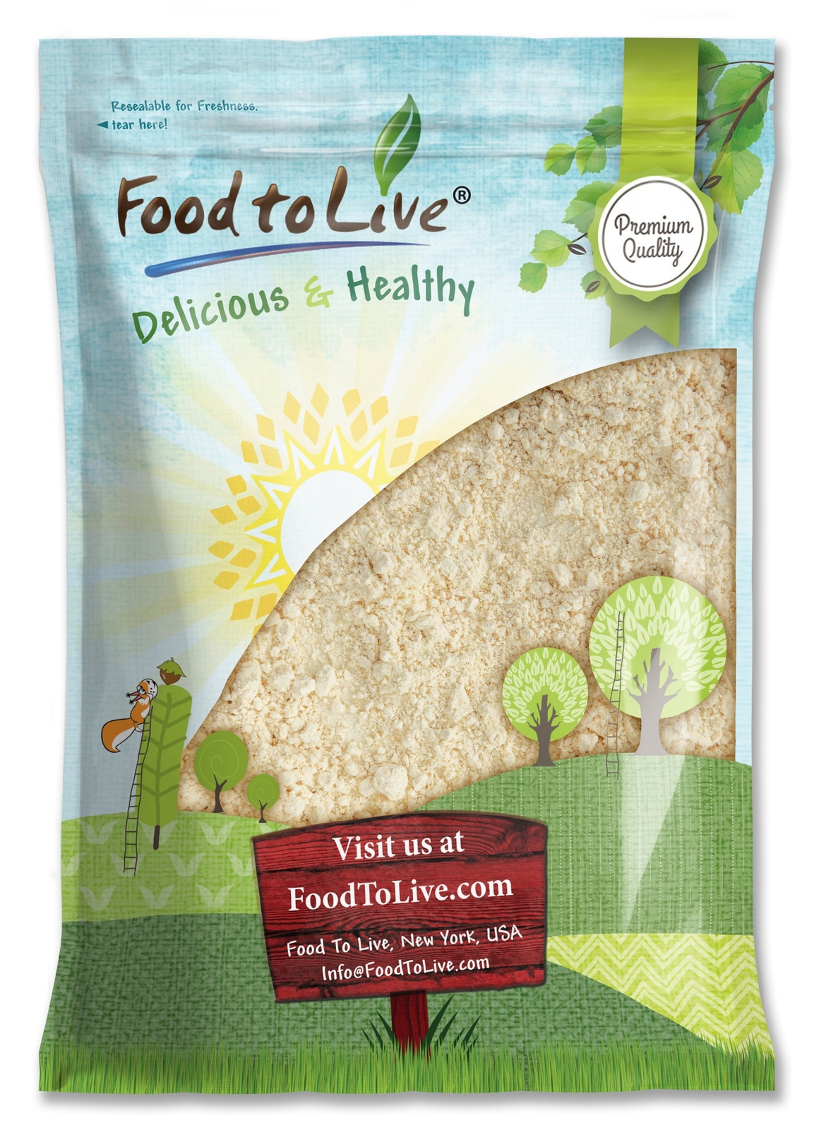 Onion Powder – Finely Ground Dried Onions, Pure, Vegan, Bulk. Rich Onion Flavor