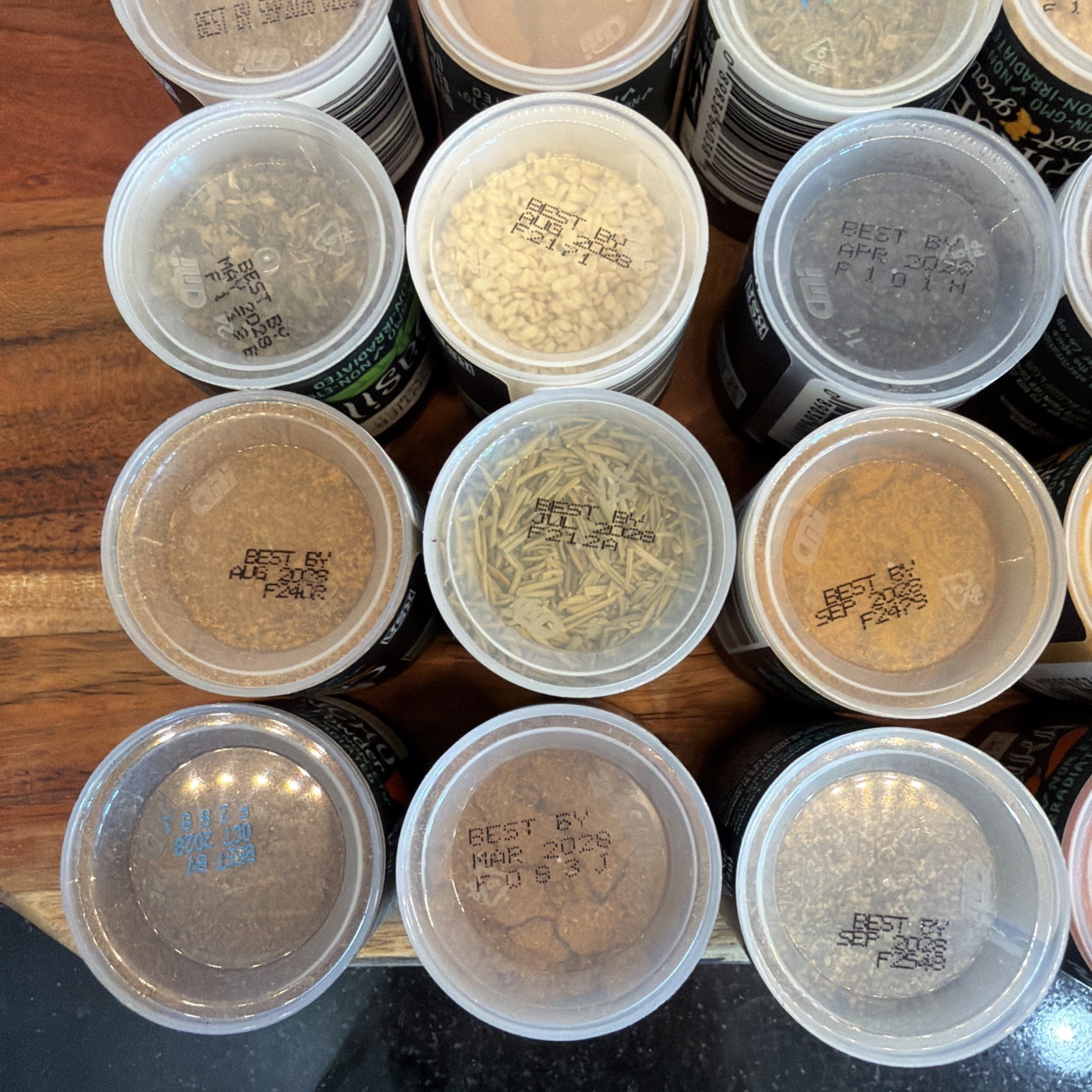 19 Assorted Frontier Co-Op Herb Spice Minis Pack Non-GMO Non-ETO Non-Irradiated
