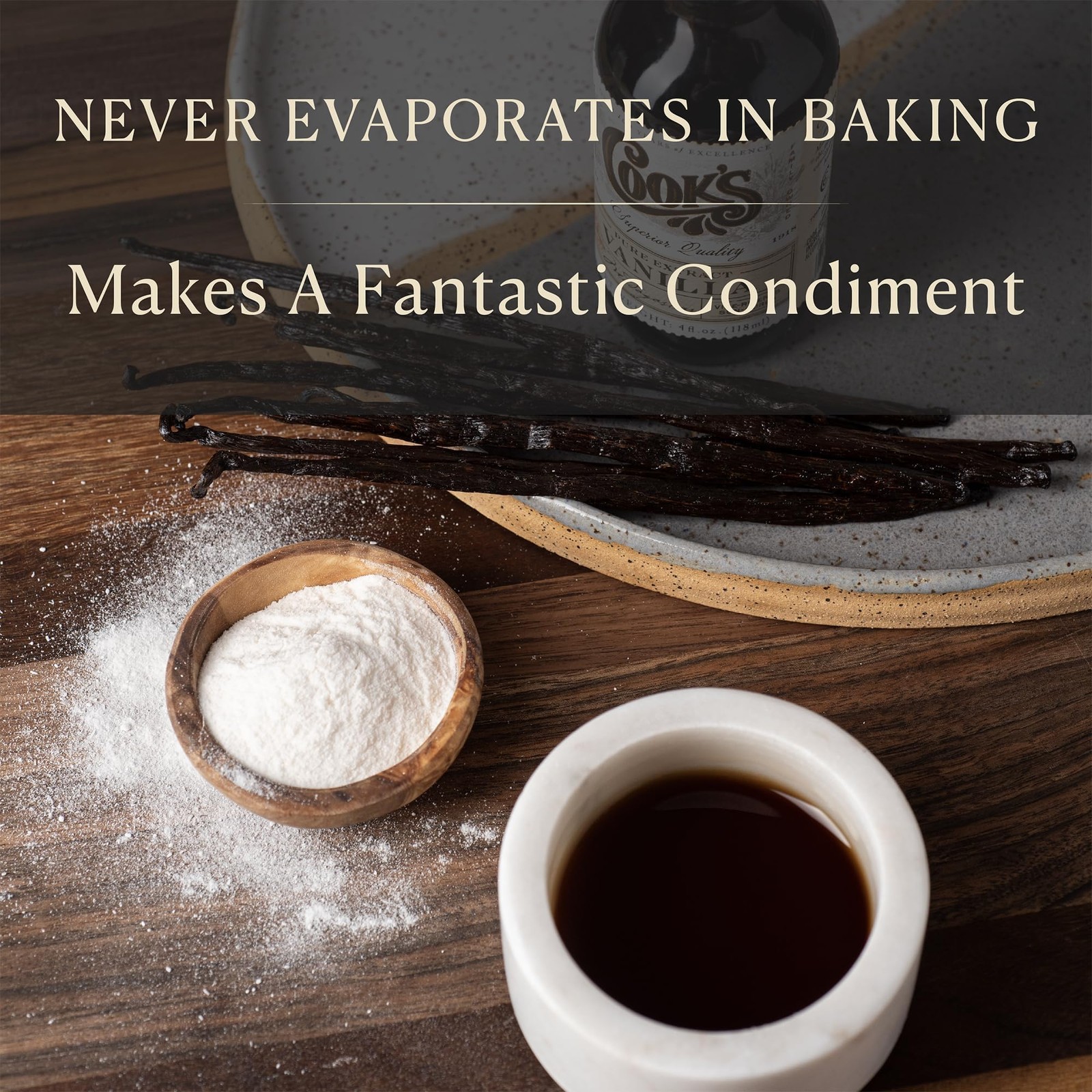 Cook’s, Pure Vanilla Powder, World’s Finest Gourmet Fresh Premium Vanilla,