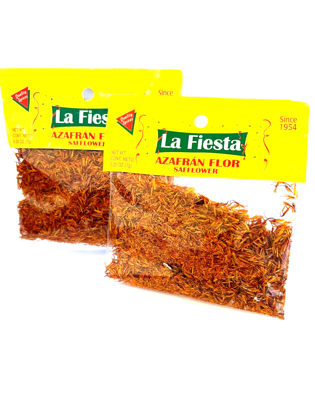 Azafran (Saffron) Wt.1/4OZ (7G) NEW Pack of 2 (Best JUN 2027)