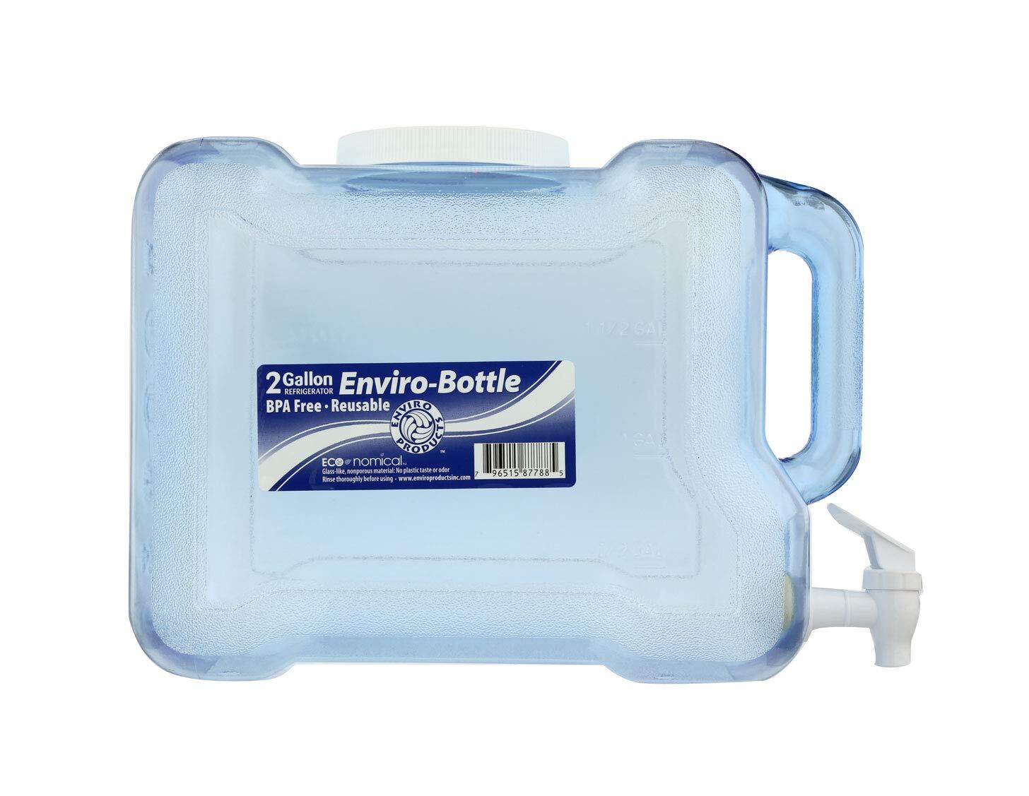 New Wave Enviro Bottle With Spigot 2 Gal (Pack of 3)