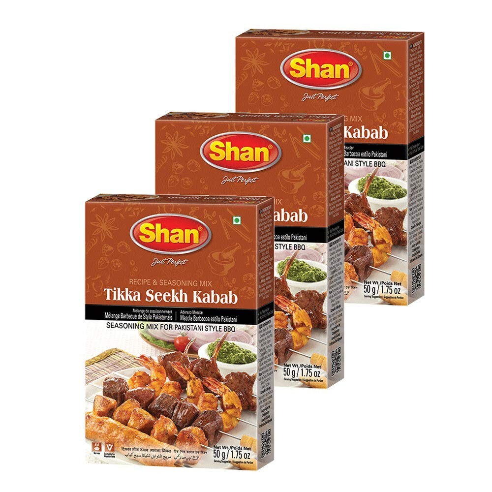 Shan Tikka Seekh Kabab Masala (3pk)