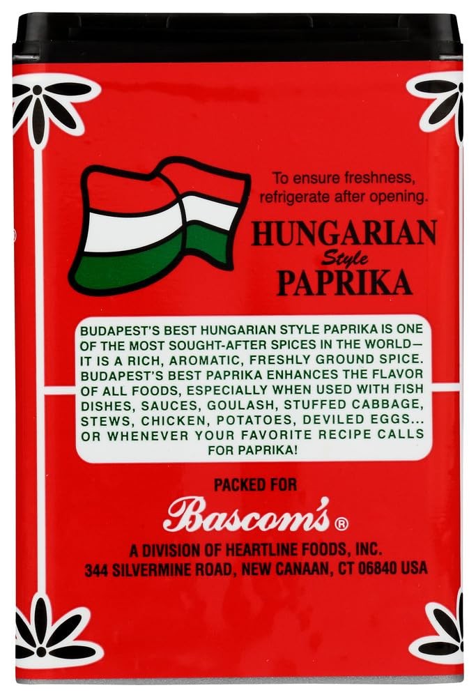 Budapests Best Paprika 4 oz Sweet Delicate Hungarian Style 4 Ounces