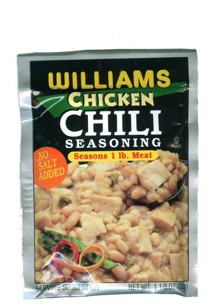 Williams Chicken Chili Seasoning – 1.13 Ounces (Pack Ounce of 6)