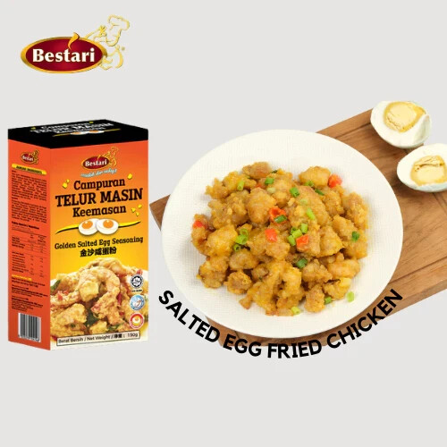 BESTARI GOLDEN SALTED EGG SEASONING POWDER 2 boxes x150G