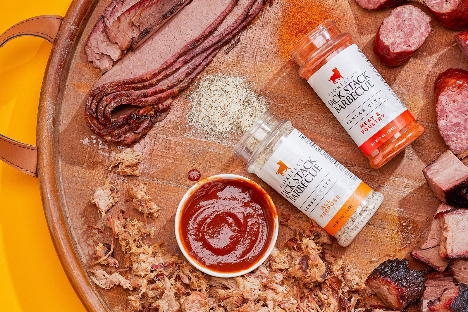 All Purpose BBQ Dry Rub Seasoning Kansas City Spice 2 Pack 7 oz Each