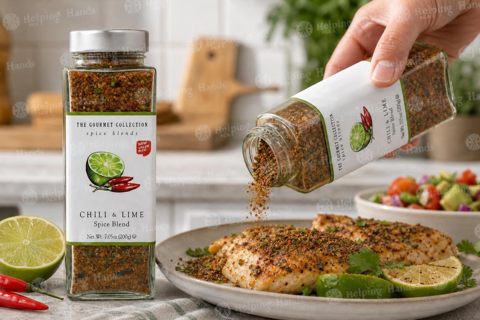 The Gourmet Collection Chili & Lime Seasoning Spice Blend 8.11 oz