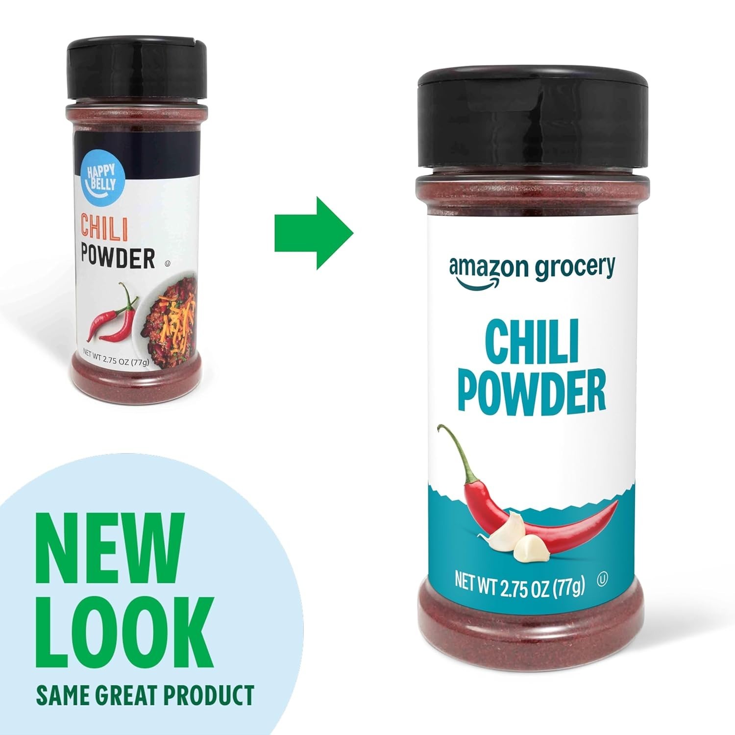 Chili Powder 2.75 Oz Pre-packaged Bottle for Cooking, Kosher Certified