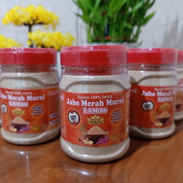 Red Ginger Powder 100g Instant Drink Mix Natural Warming Spice