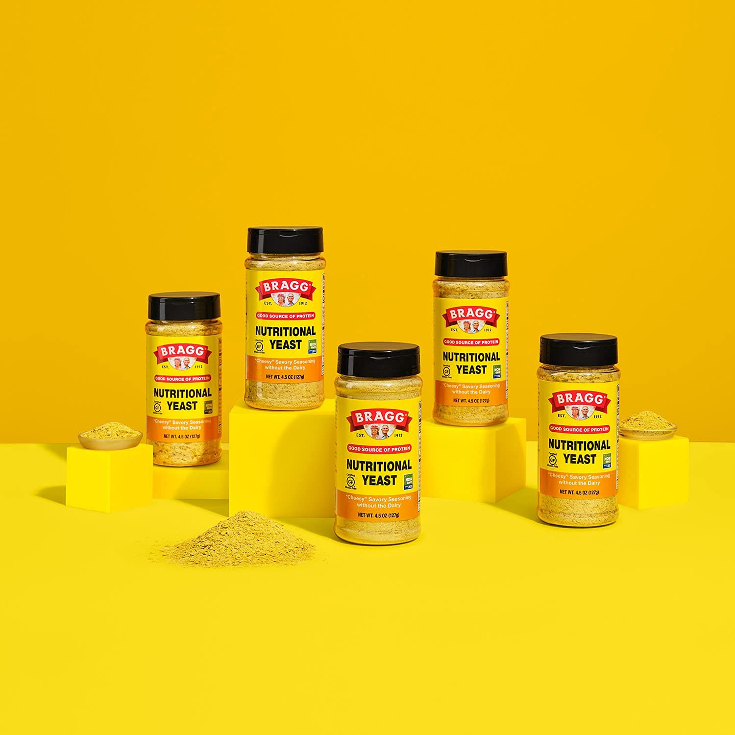 Nutritional Yeast Seasoning | Vegan, Gluten-Free | Savory Parmesan Cheese Substi