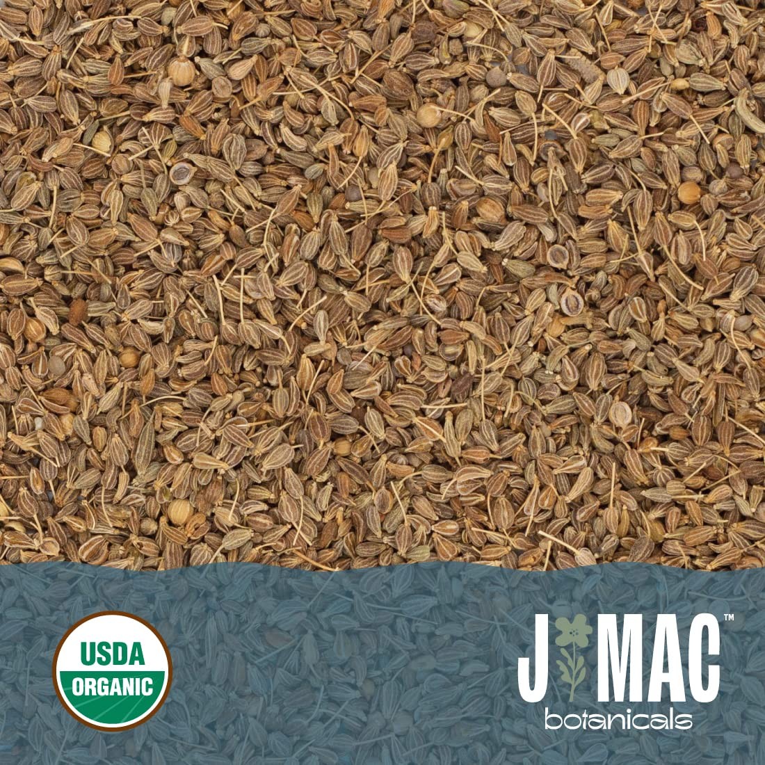 J Mac Botanicals Organic Anise Seeds 32 oz Certified USDA Organic. Whole anis…
