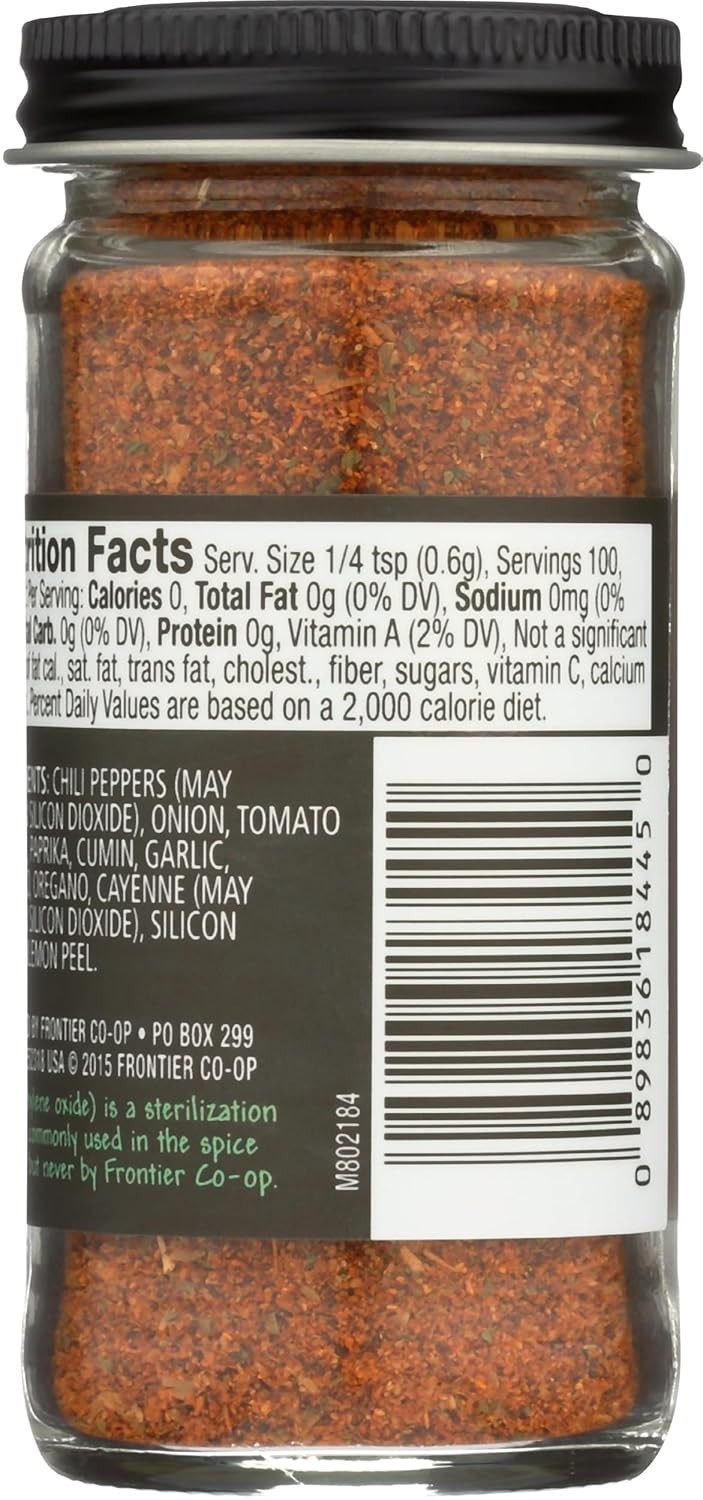 2.12-Ounce Mexican Fiesta Seasoning – Non-GMO, Kosher Spices for Authentic Taste