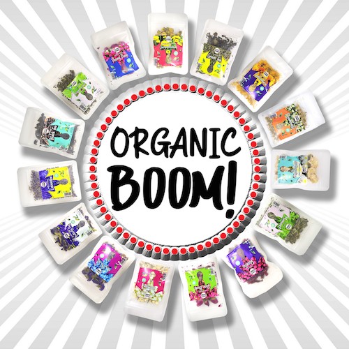 Organic Boom Orange Lily dried flowers 25g food grade herbal tea