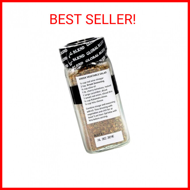 The Spice Hunter Seasoning Blend jar, Greek, 1 Oz