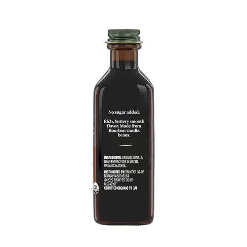 Organic Madagascar Vanilla Extract 4oz Pure Flavoring for Baking Cooking