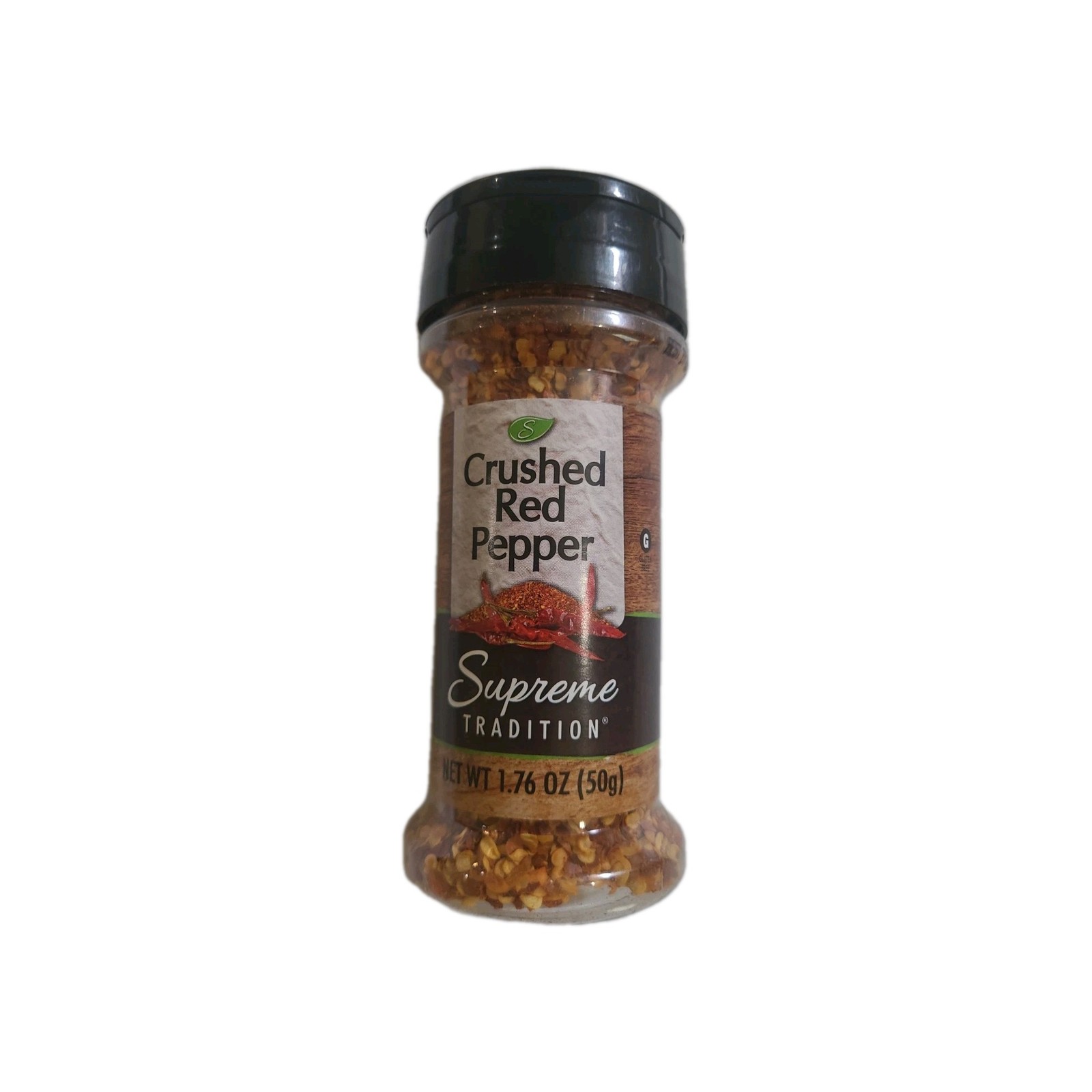 Culinary Seasonings: Crushed Red Pepper Seasoning 1.76 oz Shaker
