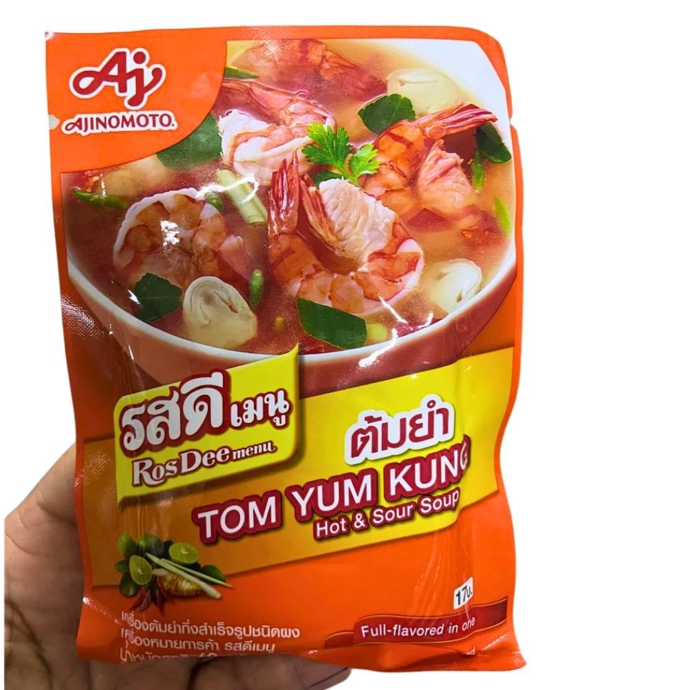 6x Thai Tom Yum Soup Vegetable Kit Dried Herbs x3 + Creamy Tom Yum Seasoning x3
