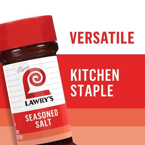 Lawry’s Seasoned Salt, No MSG Added, Kosher Certified, 8 Ounce (Pack of 1)