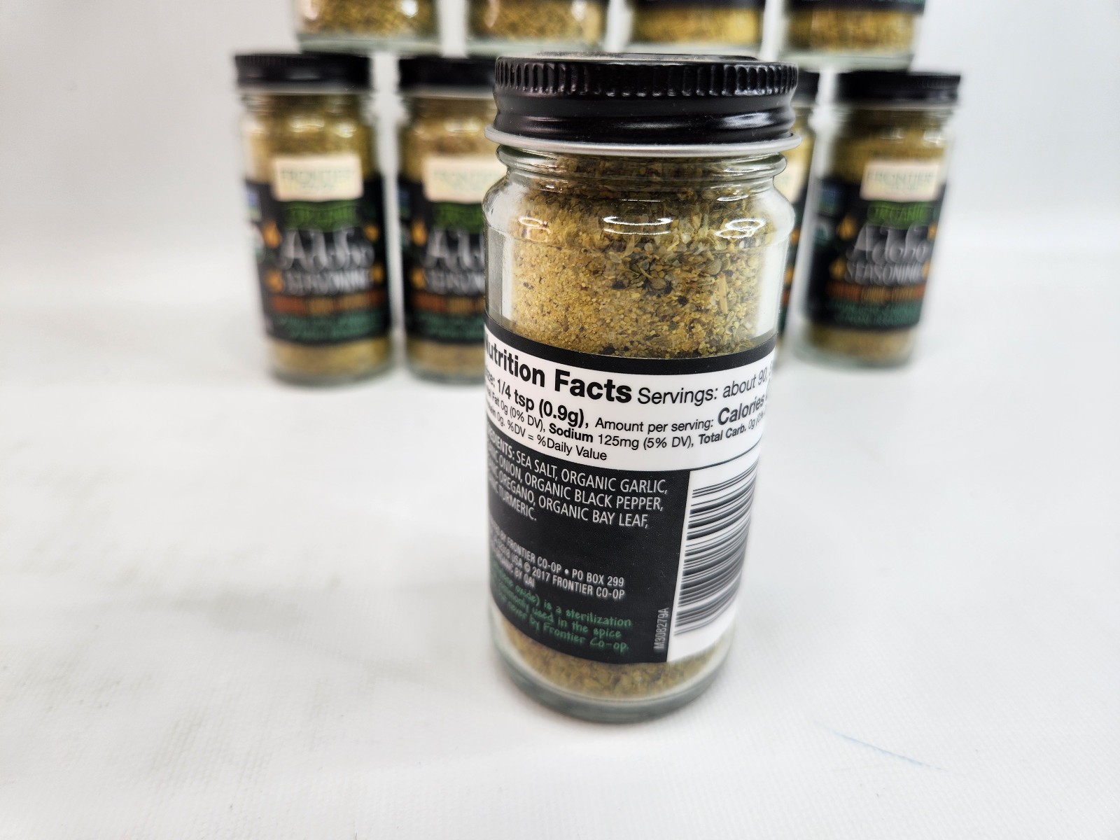10 Pack – Adobo Seasoning Organic Herb Frontier Spice 2.86oz Non Irradiated