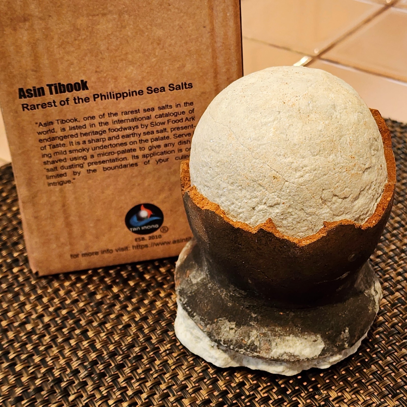 Asin Tibuok, a RARE Traditionally made Artisanal Sea Salt from the Philippines