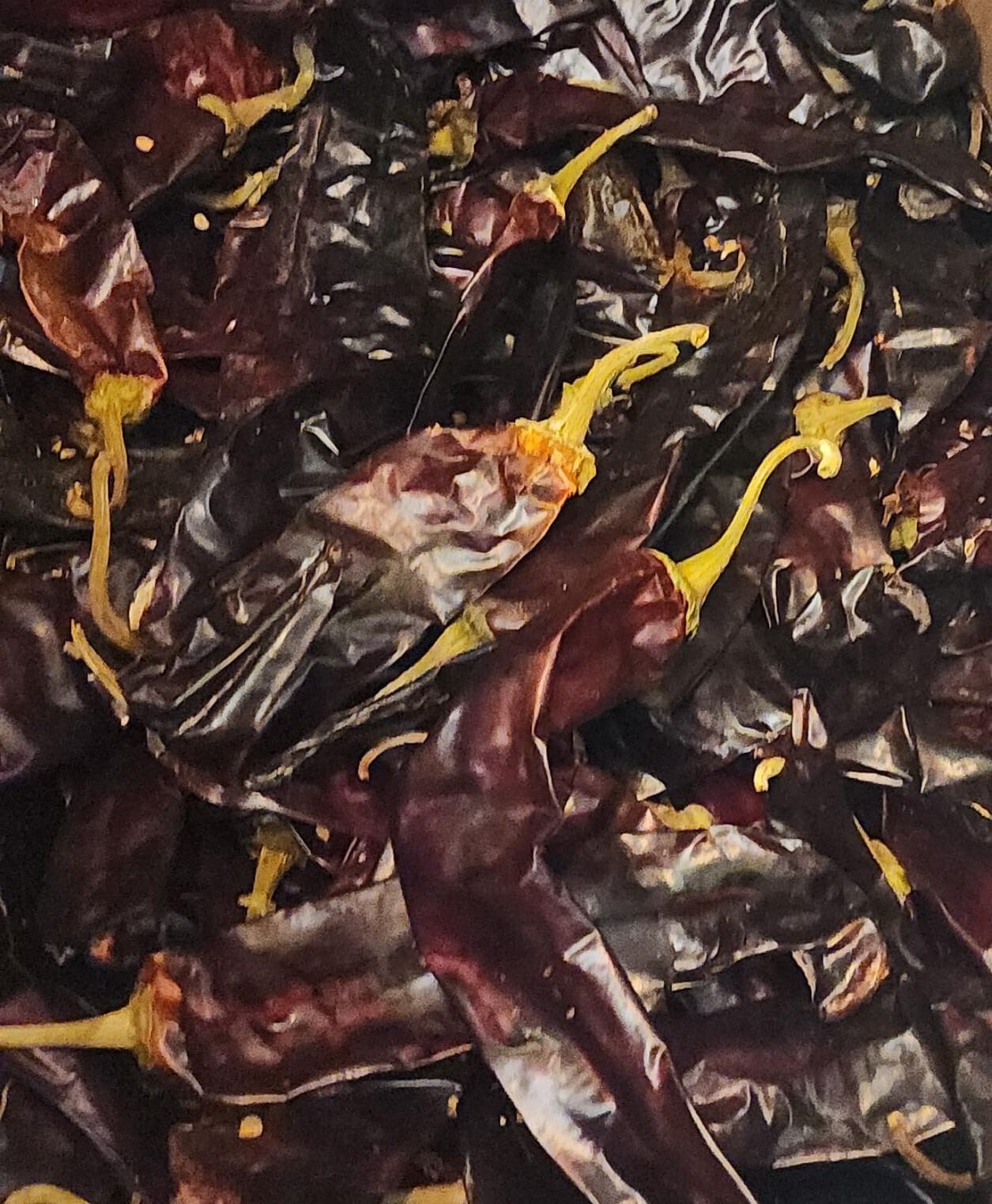 Guajillo Chile. Chiles Mexican Item Weight 4oz Resealable Bag.