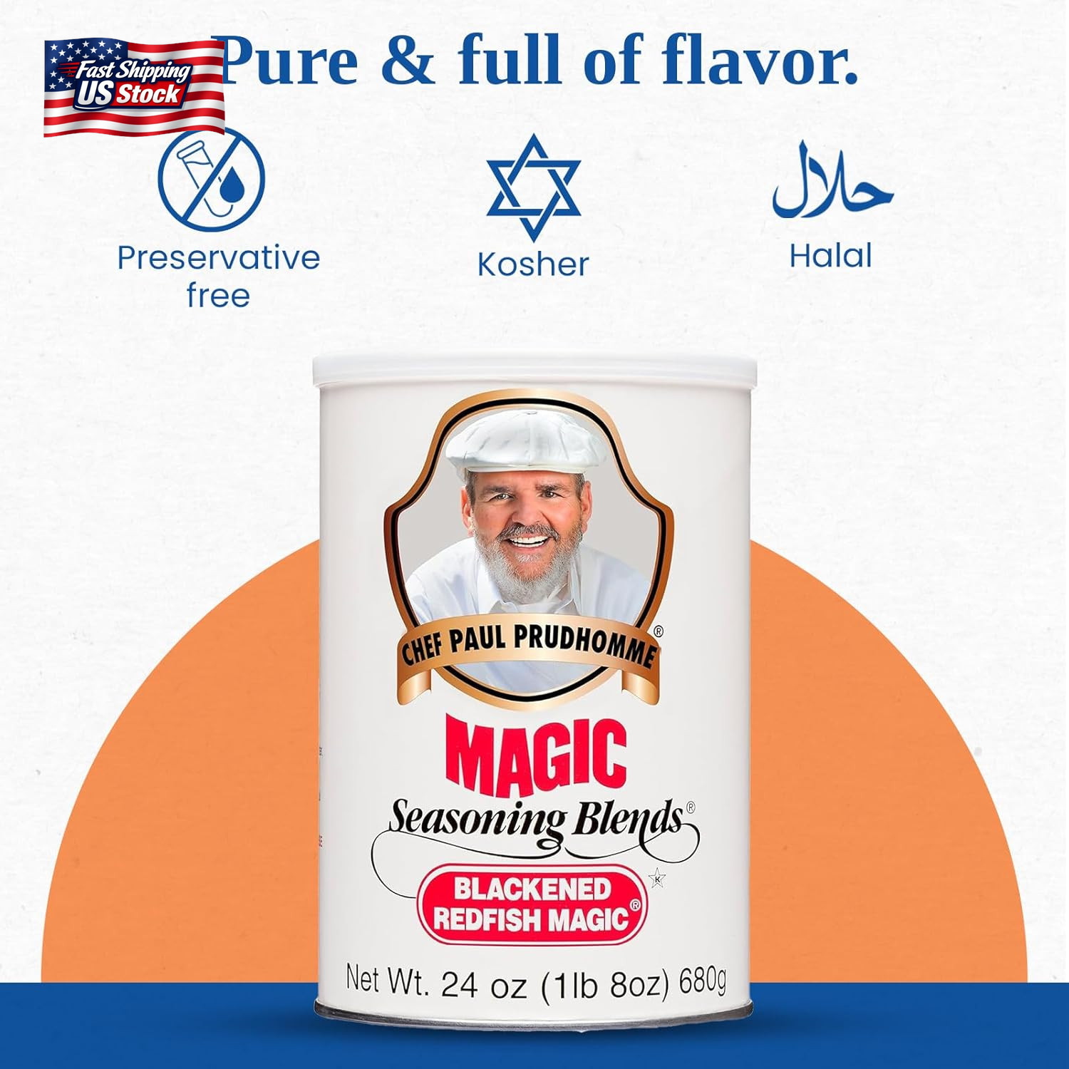 Chef Paul Blackened Redfish Magic Seasoning Blends | Cajun-Style Spices & Season