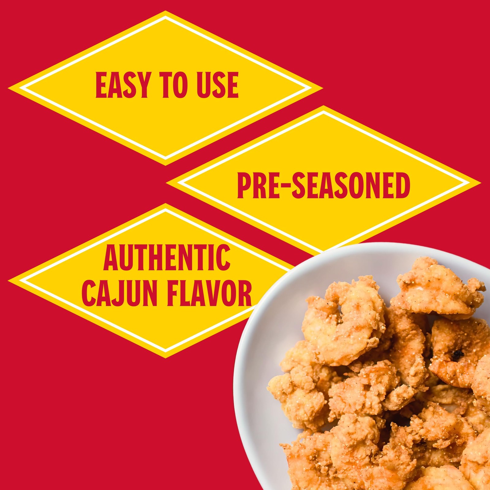 – Seasoned Shrimp Fry Seafood Batter Mix – Also Great for Oysters and Vegetab…