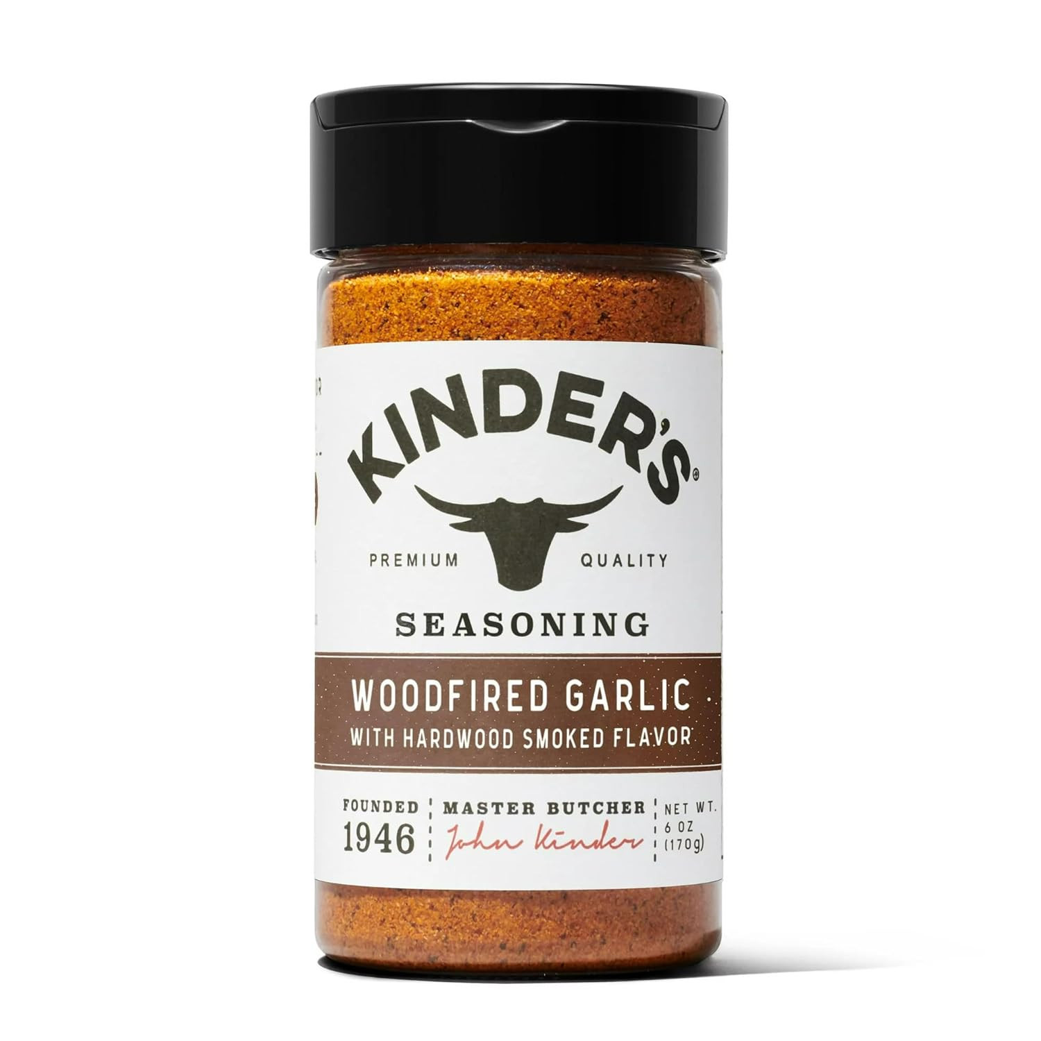 Kinder’s Woodfired Garlic Rub 6 oz