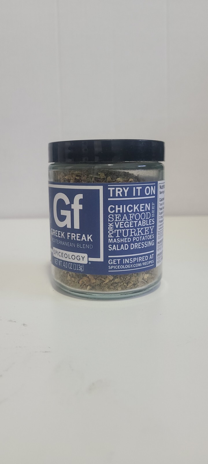 Spiceology Greek Freak Mediterranean Spice Blend All Purpose Rubs Spices 4oz