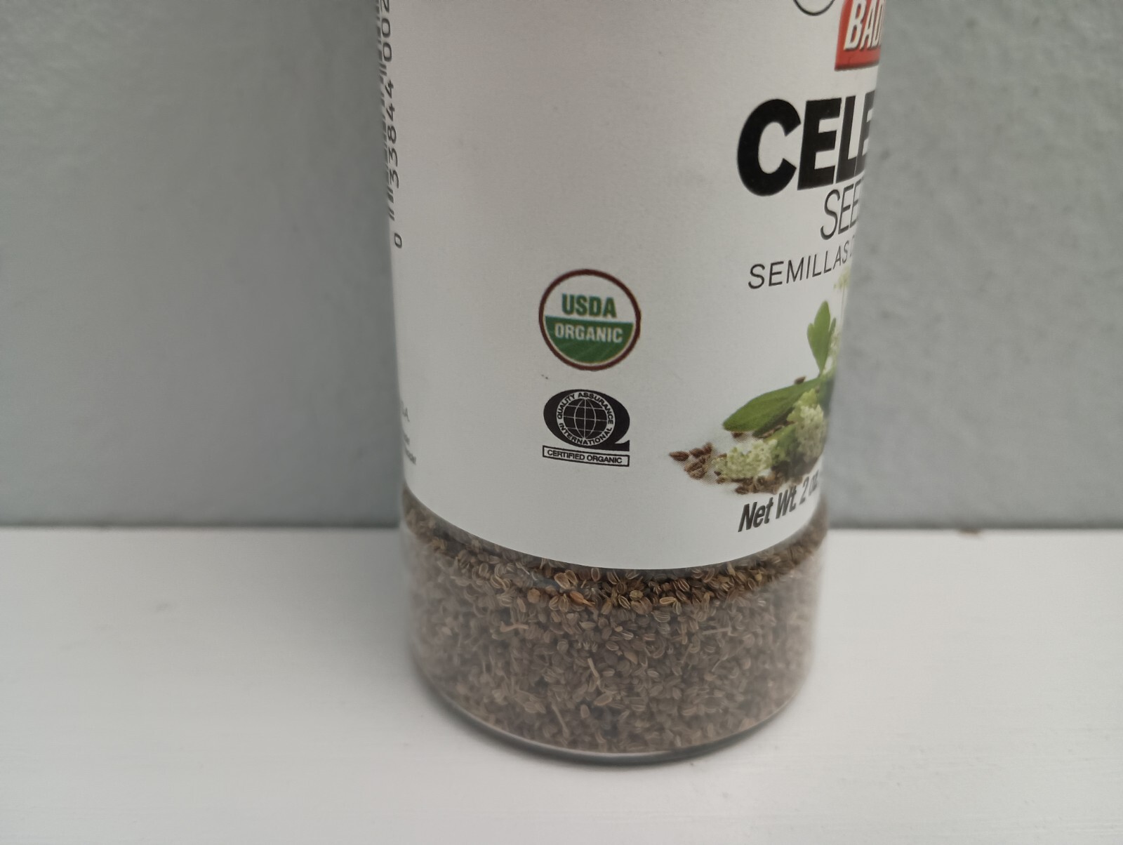 Badia® Organic Celery Seed 2 Oz (56.7 G) /Whole/Semillas/de/Apio/Organico/Kosher