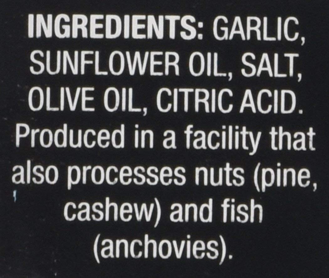 Amore Garlic Paste, 3.2 Ounce