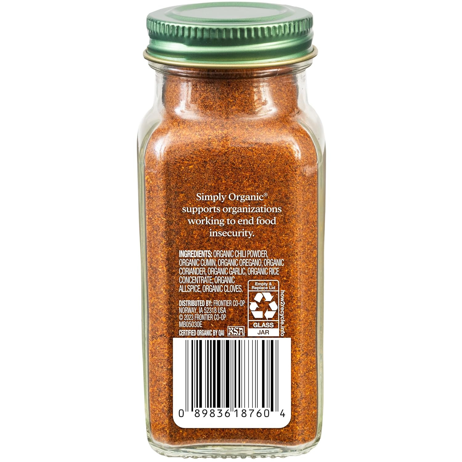 Chili Powder, Certified Organic | 2.89 Oz