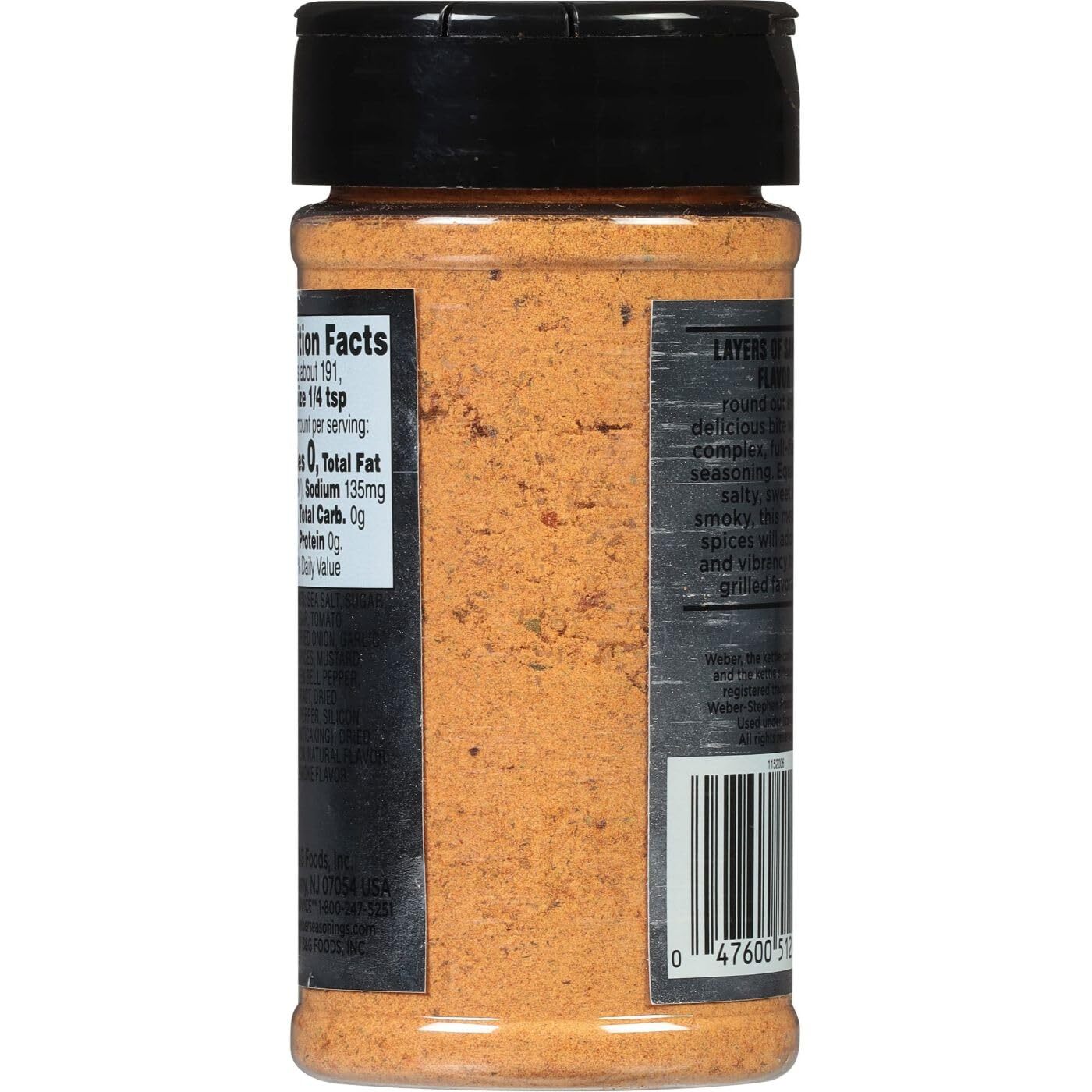 Flavor Bomb Burger Seasoning, 6.75 Ounce Shaker