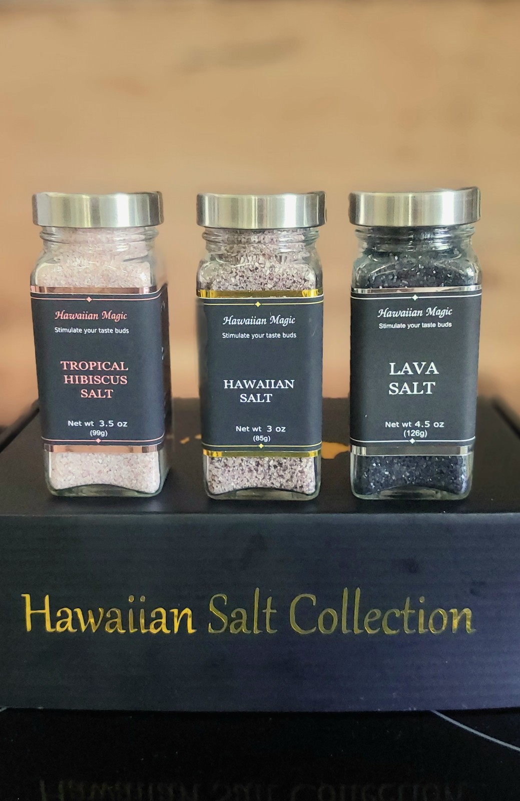 Hawaiian Salt Collection 3pcs