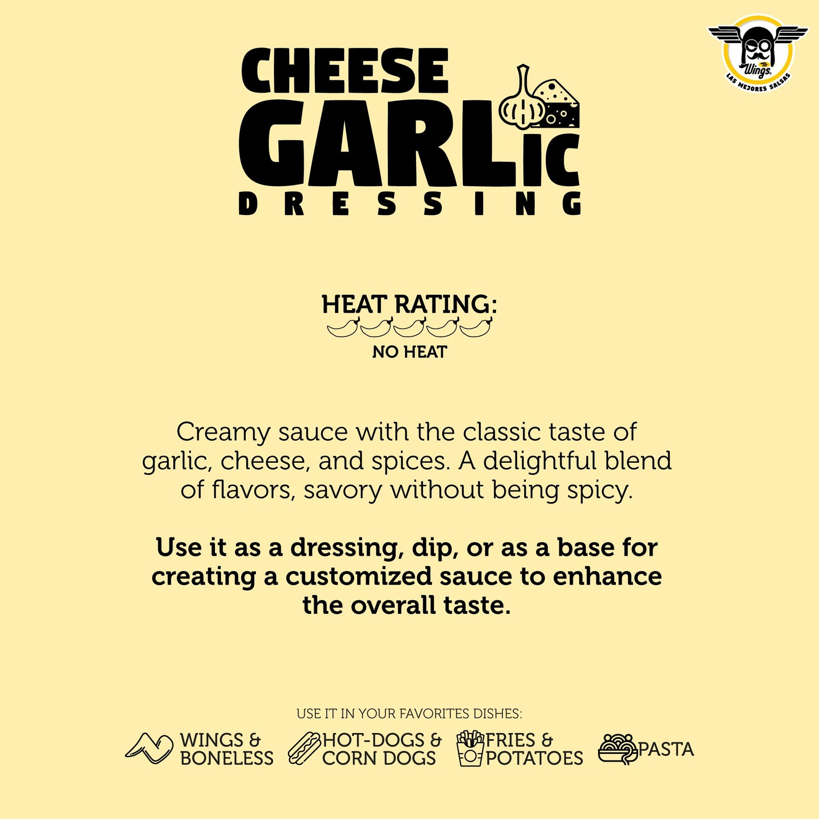 Cheese Garlic Dresssing 1 Gallon (128 Fl Oz). Delicious and super tasty cream…