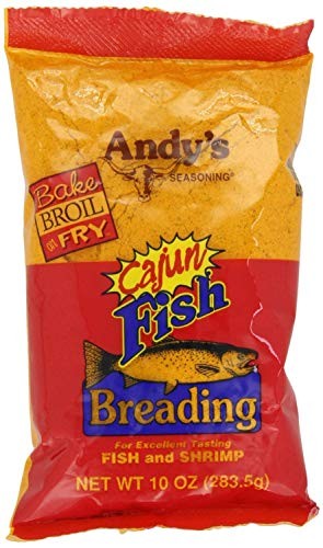 Andys Seasoning Cajun Fish Breading 10oz Bag