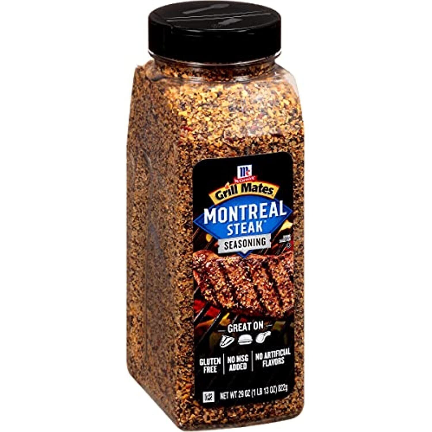 McCormick, Grill Mates, Montreal Steak Seasoning, 29 oz Spices BBQ Food Chicken